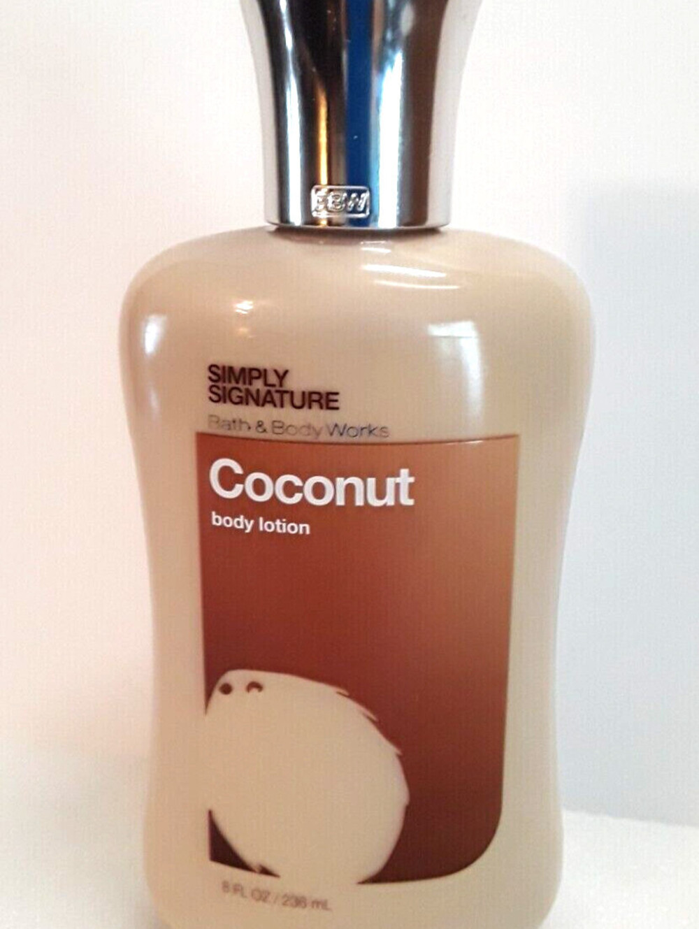 Bath & Body Works Simply Signature COCONUT Lotion 8oz Rare Retired